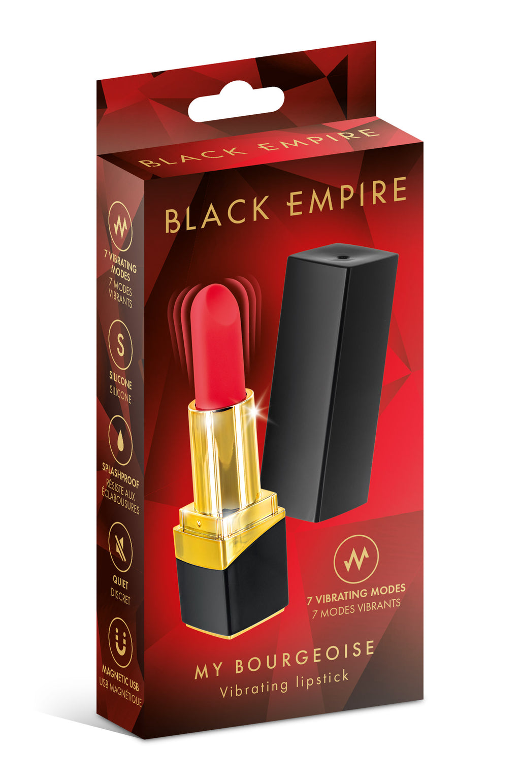 My Bourgeoisie – Stimulateur Clitoridien Rouge à Lèvres