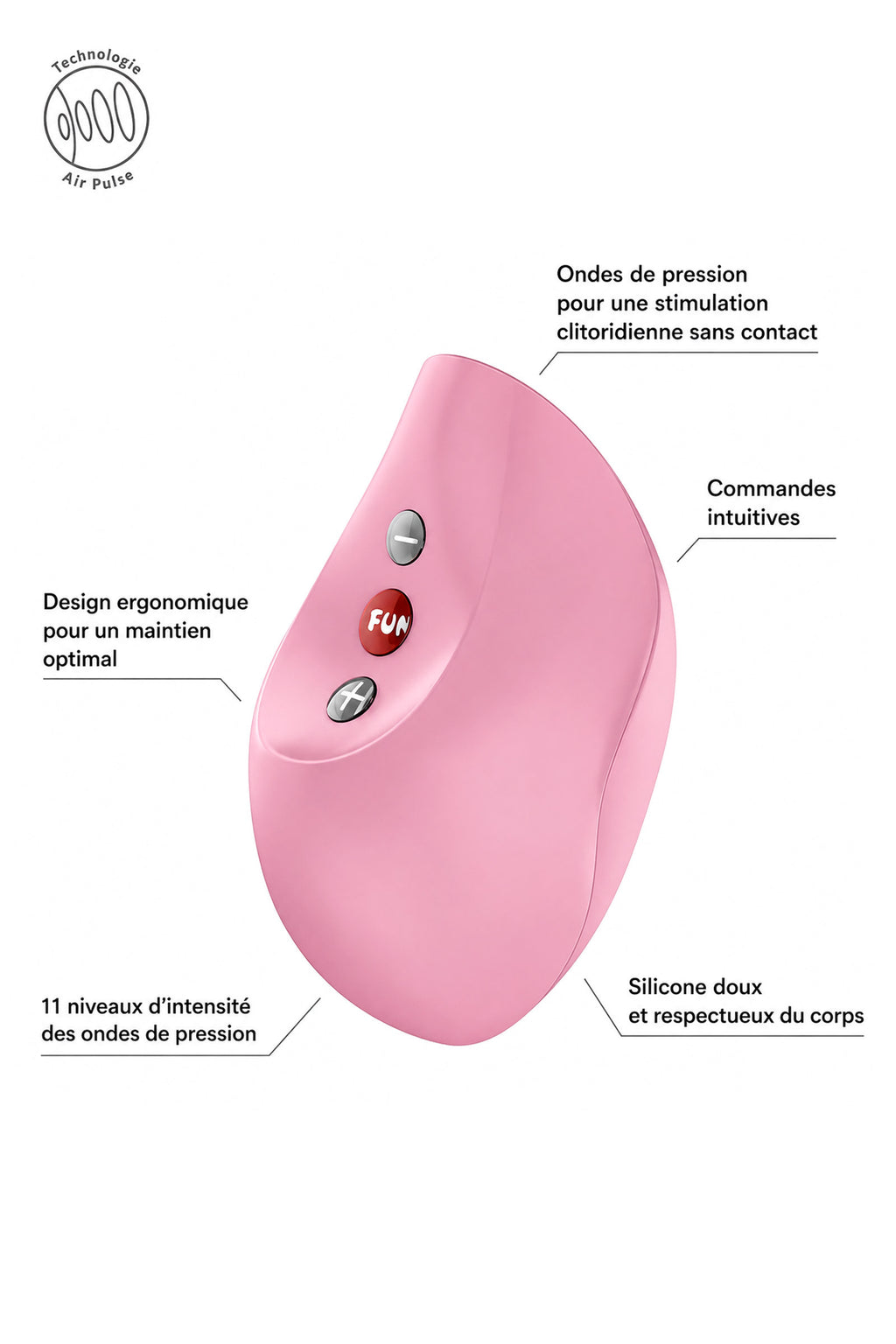 Delicia – Stimulateur Clitoridien à Air Pulse