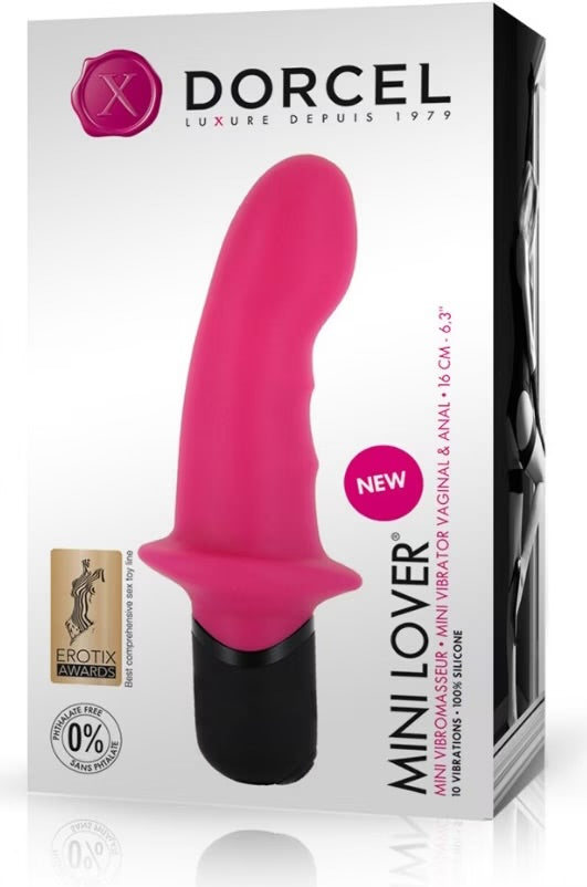 Vibromasseur Mini Lover 15.5cm 2.0 - Rose - Taille : TU - Rose