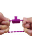ANNEAU VIBRANT VIOLET SILICONE AVEC LANGUE PICOT
