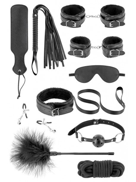 Coffret de bondage SM 10 pièces Fetish