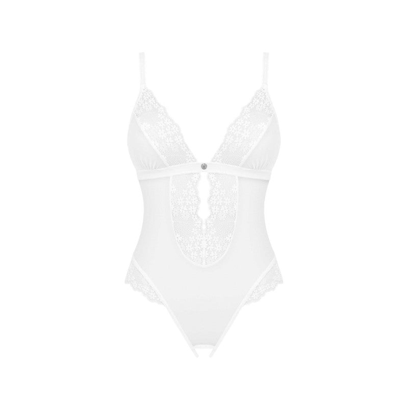 Body Blanc Ouvert – Taille XS/S