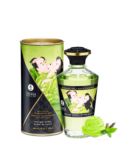 HUILE CHAUFFANTE APHRODISIAQUE SORBET DE MINUIT