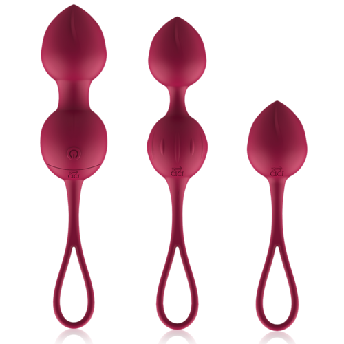 Œuf Vibrant 3 Perles en Silicone – Cici Beauty