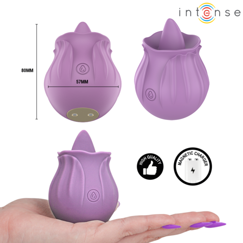 Fleur stimulante clitoridienne – Violet