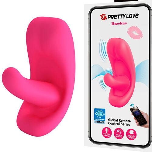 Pretty Love Hazelynn – Masseur Rose à 12 Fonctions avec Contrôle par Application