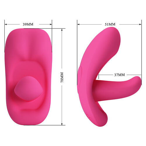 Pretty Love Hazelynn – Masseur Rose à 12 Fonctions avec Contrôle par Application