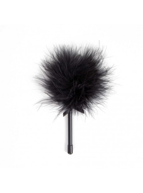 Mini plumeau noir