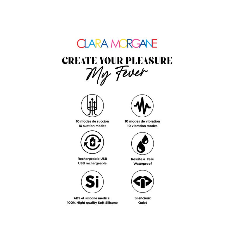 My fever black - Stimulateur clitoridien - Taille : TU - Noir