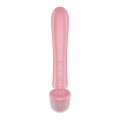Triple lover Rabbit et Wand Satisfyer - Rose